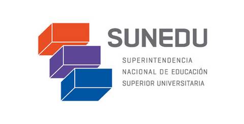 Logo de la Superintendencia Nacional de Educación Superior Universitaria (SUNEDU) en Perú.