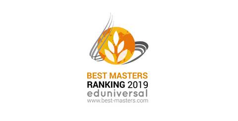 Logo del ranking de los mejores másters de 2019 de Eduniversal.