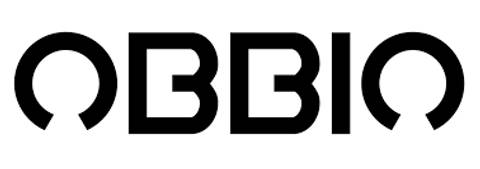 Logo de la marca OBBIO en un diseño minimalista y moderno.