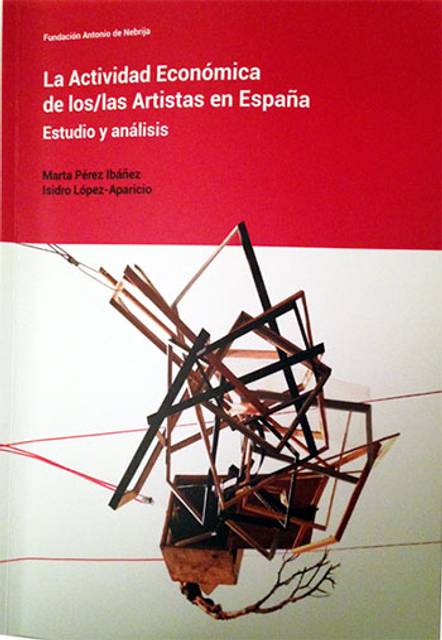 El libro trata sobre la actividad económica de los artistas en España.