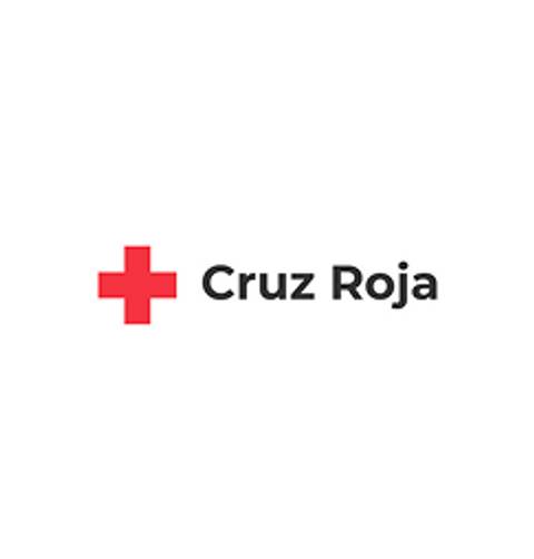 Logo de la Cruz Roja que representa la ayuda humanitaria.