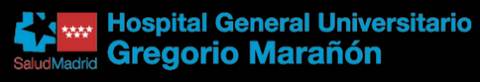 Logo del Hospital General Universitario Gregorio Marañón en Madrid.