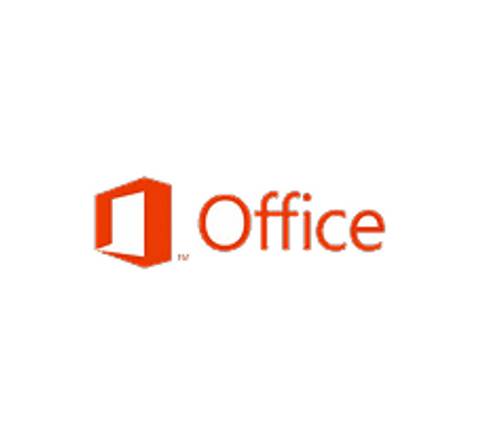 Logo de Microsoft Office en color naranja.