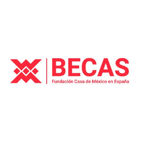 Logo de la Fundación Casa de México en España que promueve becas.