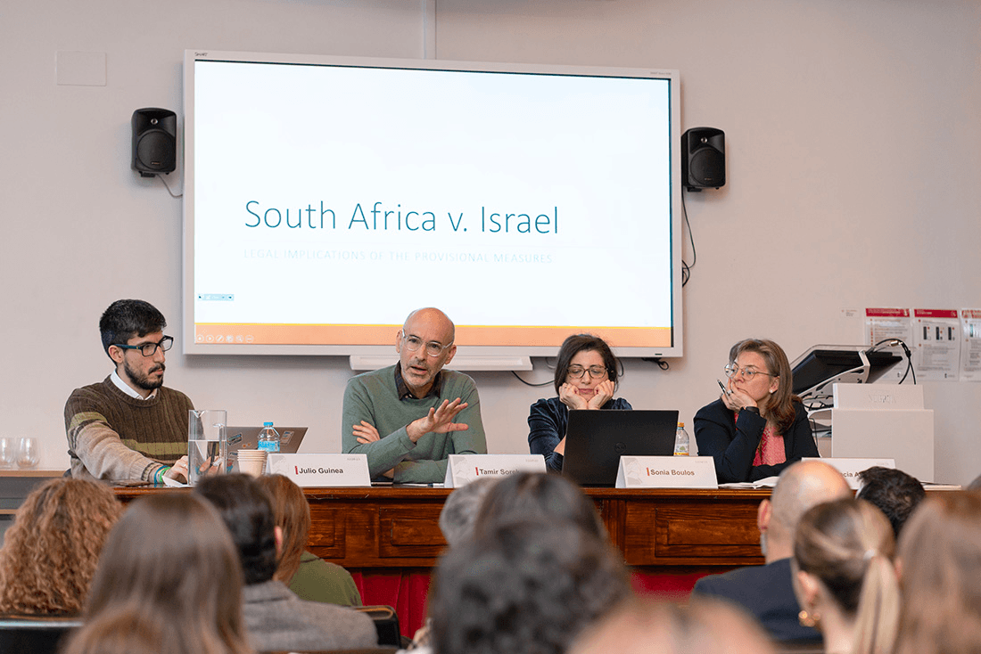 Conferencia conflicto Palestina Israel