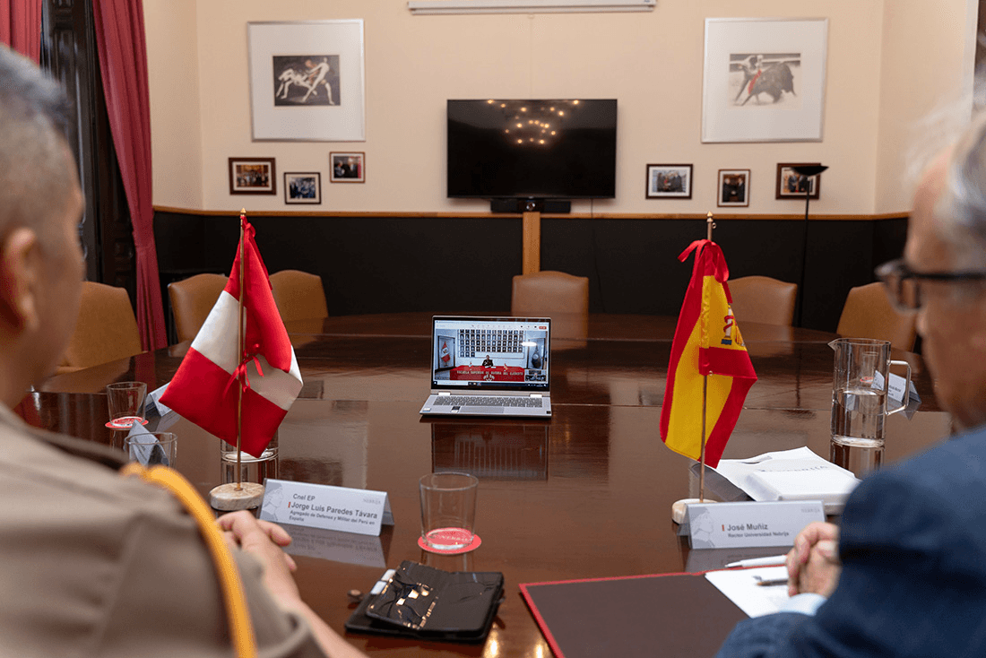 convenio Escuela Superior de Guerra del Ejército Perú