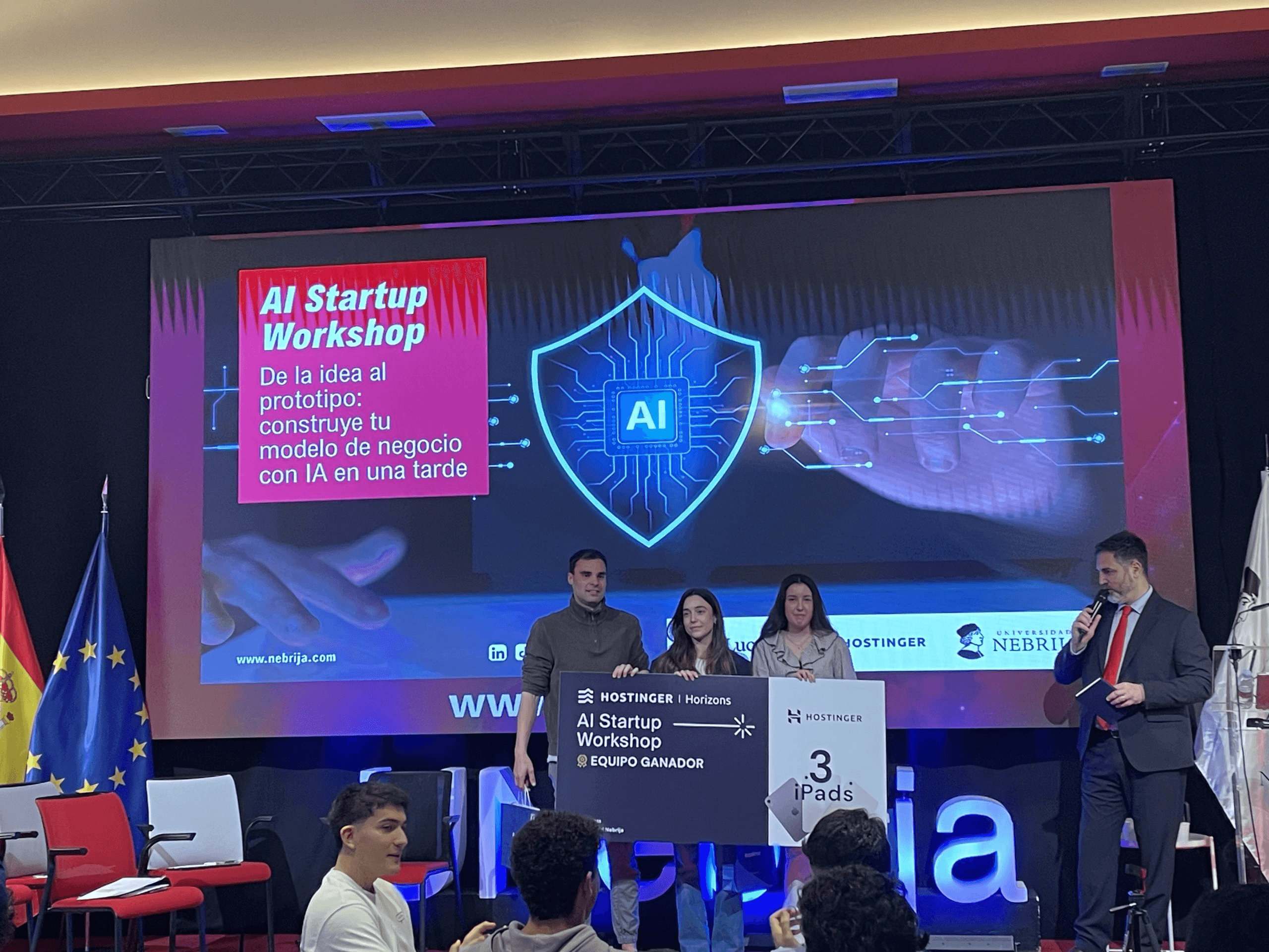 equipo ganador IA startup