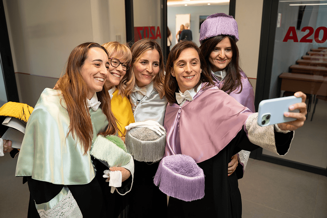 Profesoras Nebrija. Graduación
