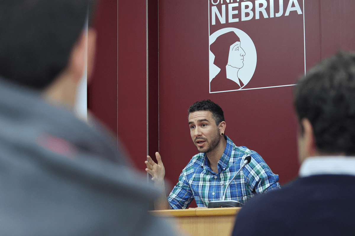 Rubén Navarro, antiguo alumno de la Universidad Nebrija