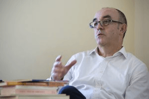 El teórico y critico de arte Alfonso de la Torre visita la Universidad Nebrija