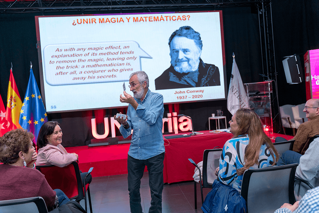 Alegría, magos matemáticas