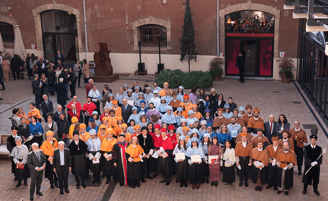 Foto de familia de Santo Tomás 2024. Universidad Nebrija.
