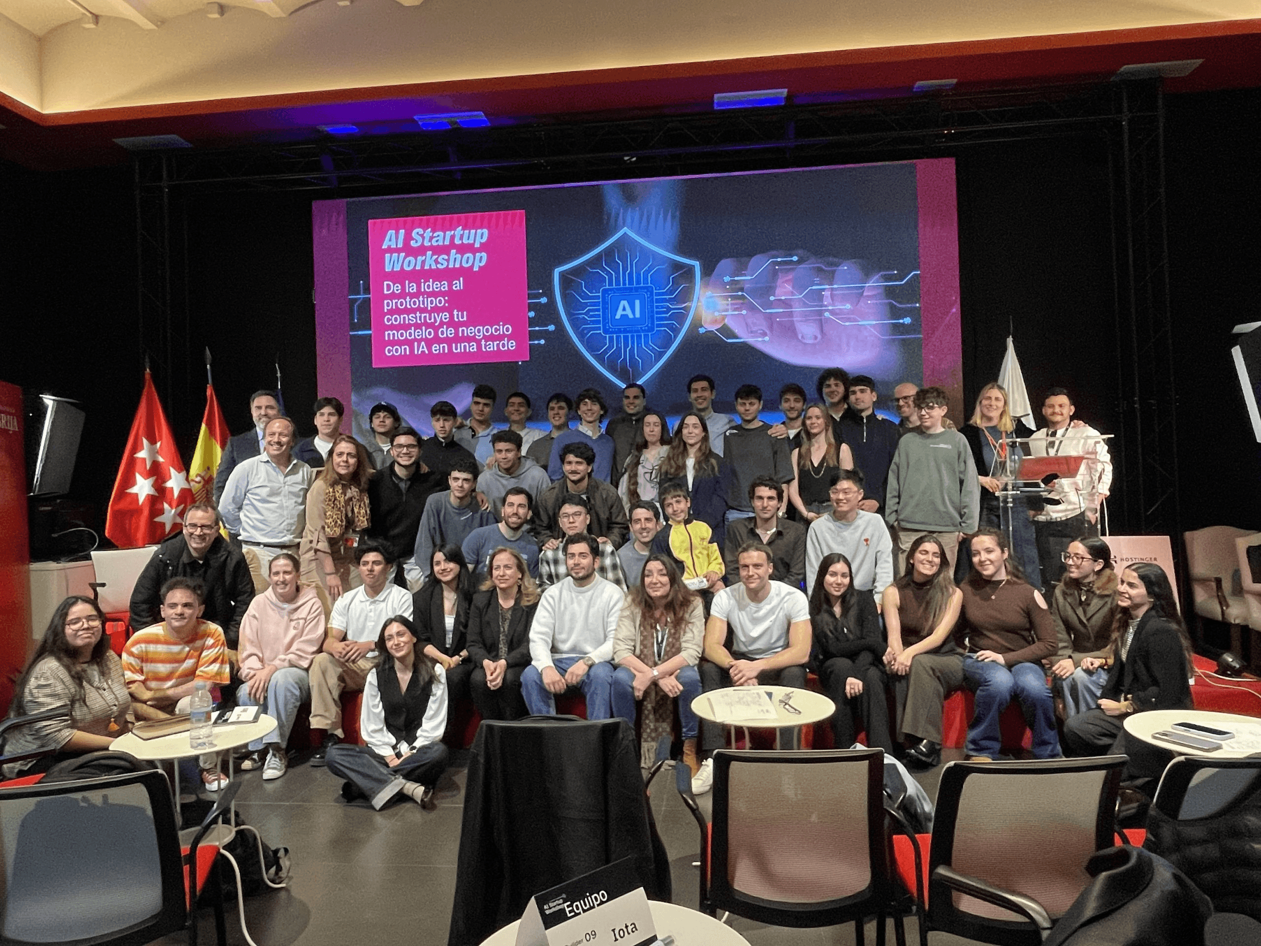 participantes taller IA startup
