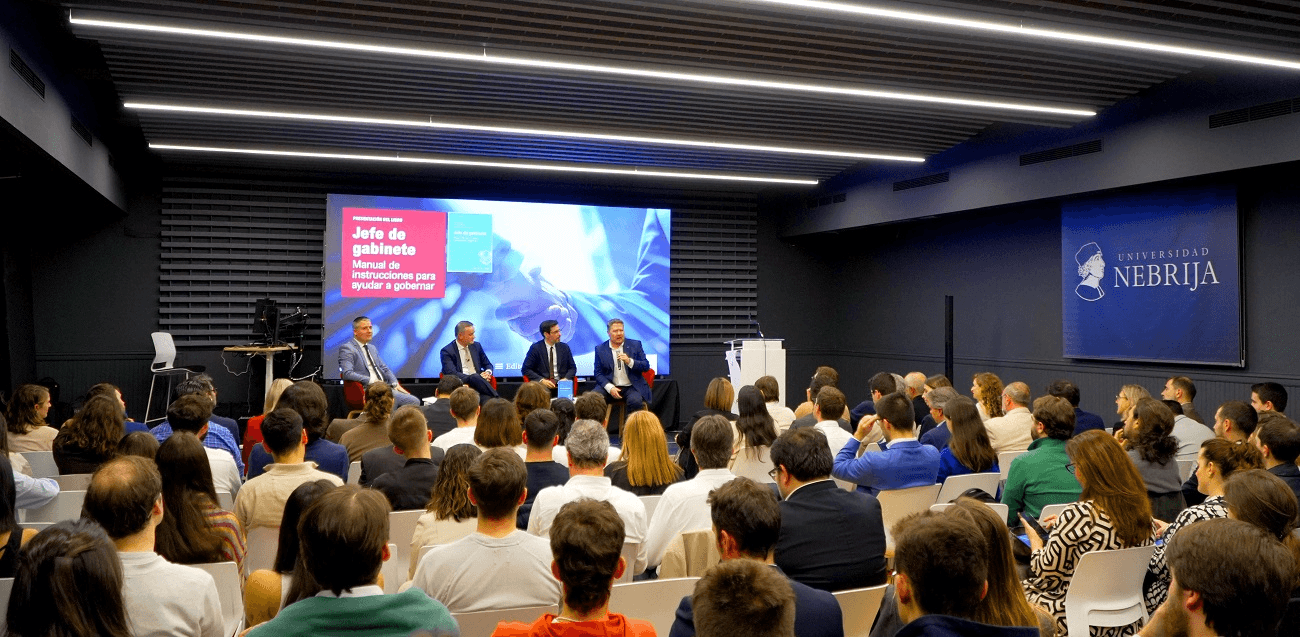 Nebrija gabinete presentación libro