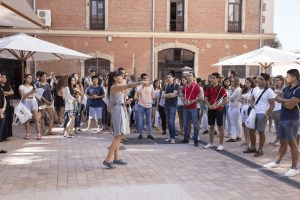 Jornada de bienvenida a los alumnos internacionales en la Universidad Nebrija