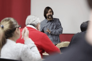 Jorge Rivero presenta su cortometraje “La Presa” en la Universidad Nebrija
