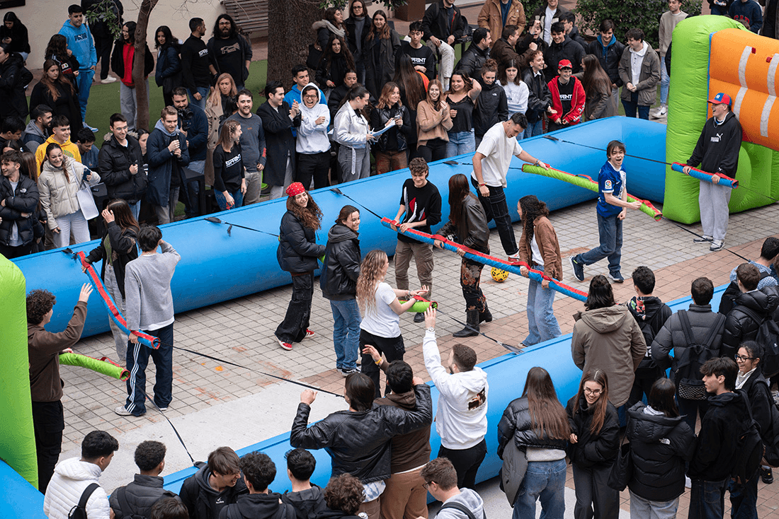 Futbolín humano. Sprint 2024
